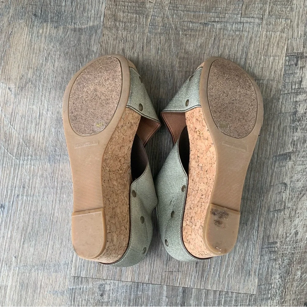 Lucky Brand Valmai Platform Wedge Sandals